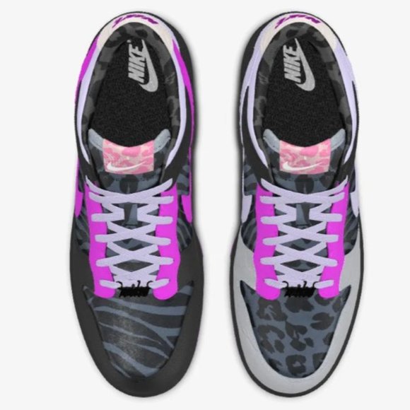 Nike New Custom Colourway Dunk Low Authentic 9W/7.5M - Picture 2 of 9